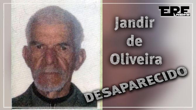 Onde está o idoso Jandir de Oliveira, de 73 anos ?