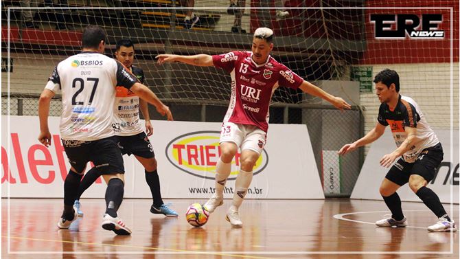 Atlântico fecha primeira fase da LGF com vitória e liderança na tabela - FONTE e FOTOS: ASSECOM. Atlântico Futsal / Edson Castro/Divulgação